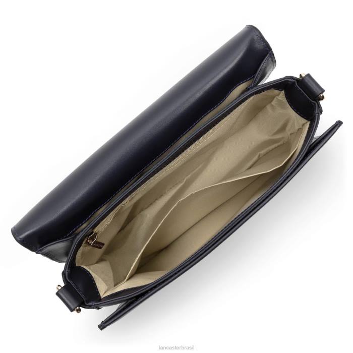 mulheres Lancaster Paris azul fonce bolsa crossbody paris medaille RBF42380