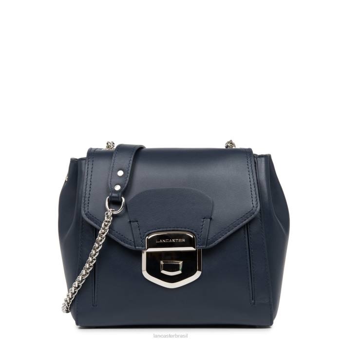 mulheres Lancaster Paris azul fonce bolsa crossbody parisienne sophia RBF42338