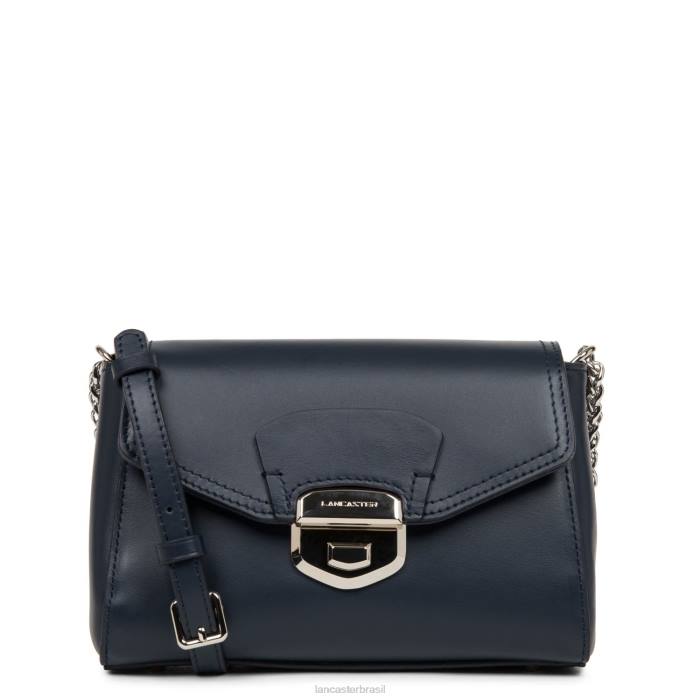 mulheres Lancaster Paris azul fonce bolsa crossbody parisienne sophia RBF42351