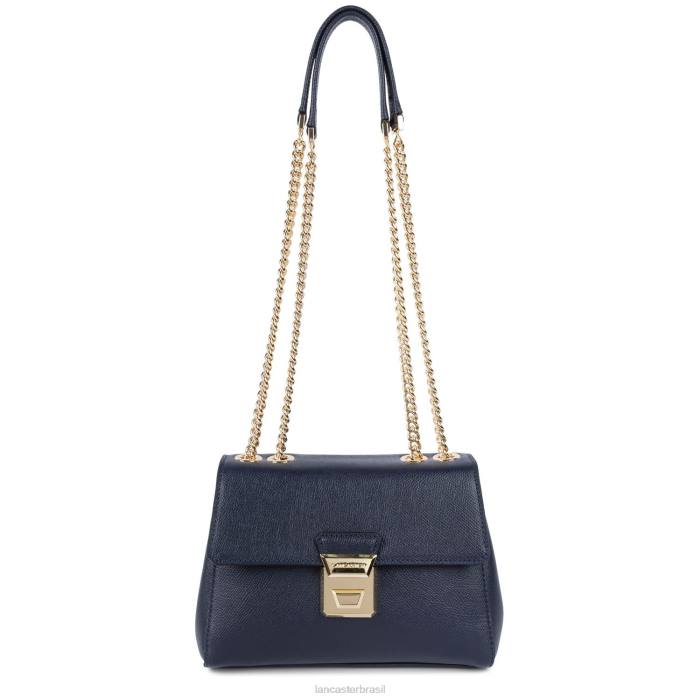 mulheres Lancaster Paris azul fonce bolsa tiracolo delphino tina RBF41472