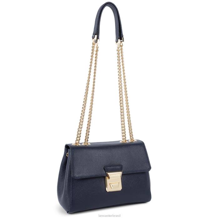mulheres Lancaster Paris azul fonce bolsa tiracolo delphino tina RBF41472