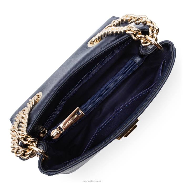 mulheres Lancaster Paris azul fonce bolsa tiracolo delphino tina RBF41472