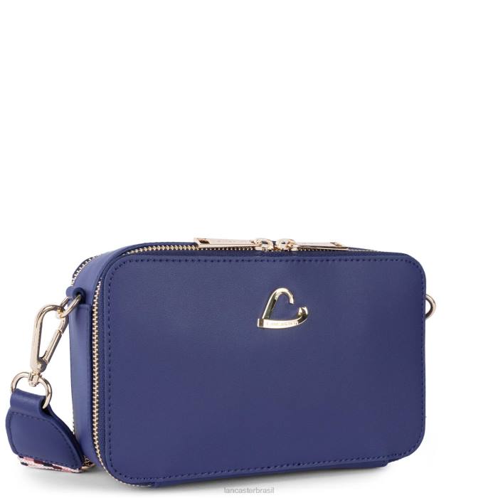 mulheres Lancaster Paris azul mer bolsa crossbody pequena city philos RBF41654