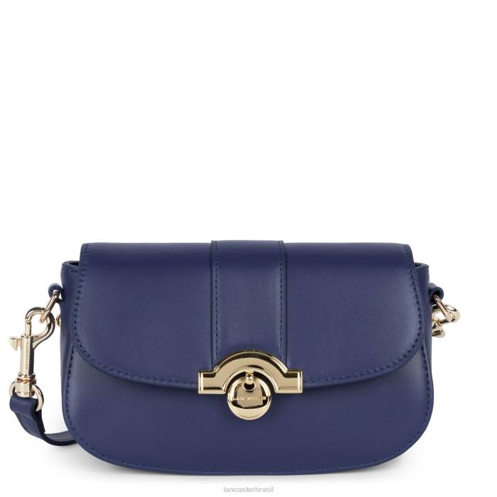 mulheres Lancaster Paris azul roi bolsa crossbody pequena paris medaille RBF41464