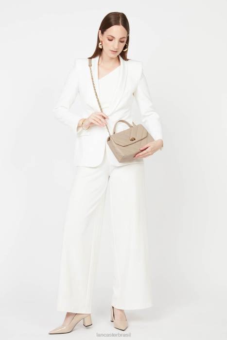 mulheres Lancaster Paris bege bolsa crossbody m matelassê macio RBF41615