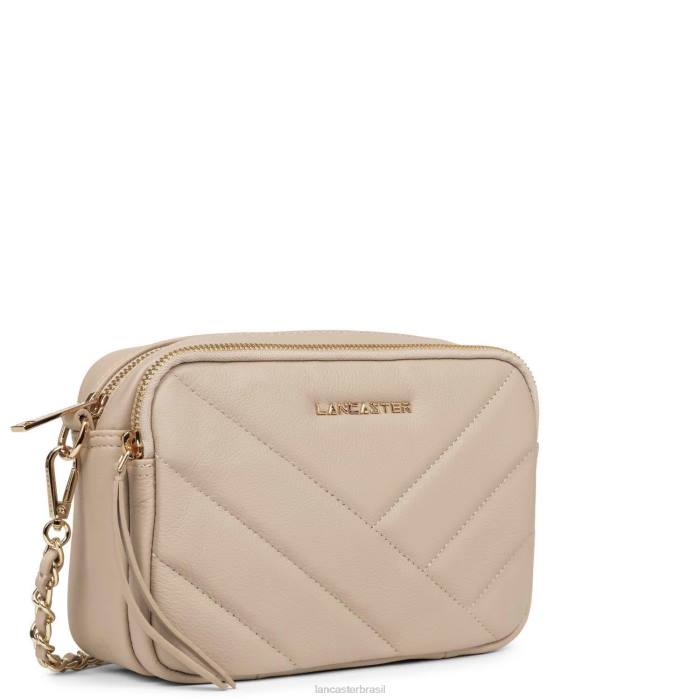 mulheres Lancaster Paris bege bolsa crossbody matelassê macio RBF41587