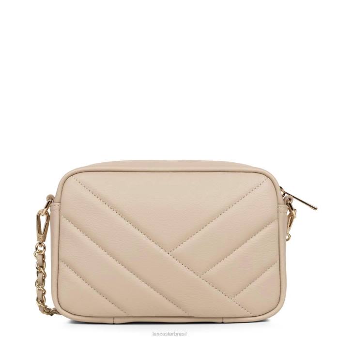mulheres Lancaster Paris bege bolsa crossbody matelassê macio RBF41587