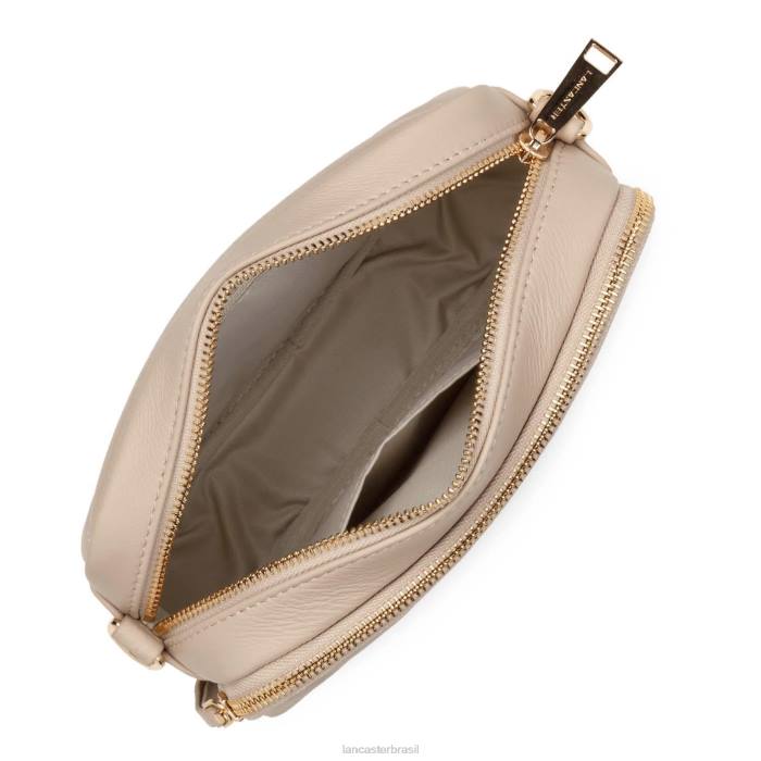 mulheres Lancaster Paris bege bolsa crossbody matelassê macio RBF41587