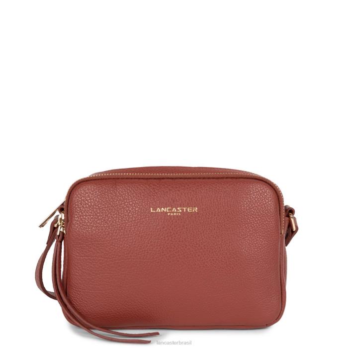 mulheres Lancaster Paris bois vermelho bolsa crossbody pequena Duna RBF41715