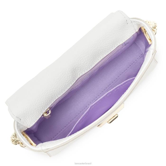 mulheres Lancaster Paris branco bolsa crossbody foulonne milano RBF41373