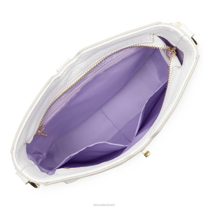 mulheres Lancaster Paris branco bolsa crossbody foulonne milano RBF4345