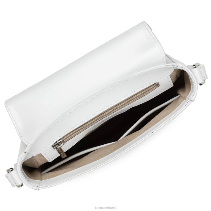 mulheres Lancaster Paris branco bolsa crossbody m suave mesmo RBF41650