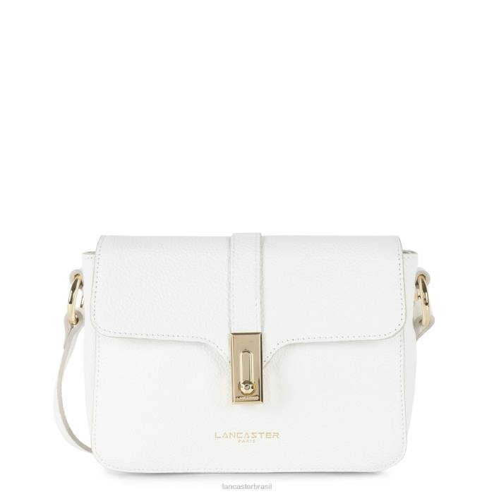 mulheres Lancaster Paris branco bolsa crossbody pequena foulonne milano RBF41332