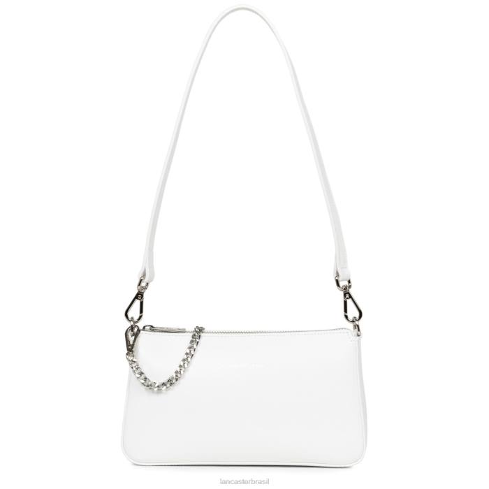 mulheres Lancaster Paris branco bolsa crossbody pequena suave mesmo RBF41638