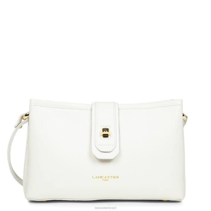 mulheres Lancaster Paris branco casse-in-nu bolsa crossbody foulonne dupla RBF41502