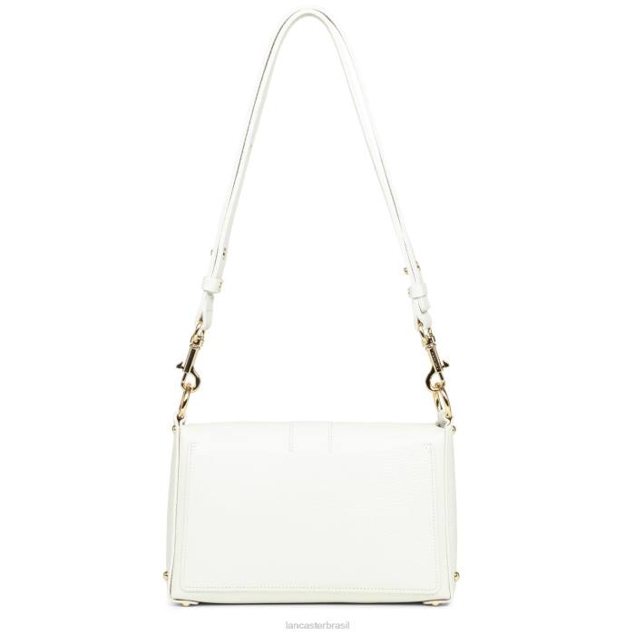 mulheres Lancaster Paris branco casse-in-nu bolsa crossbody pequena foulonne dupla RBF41442