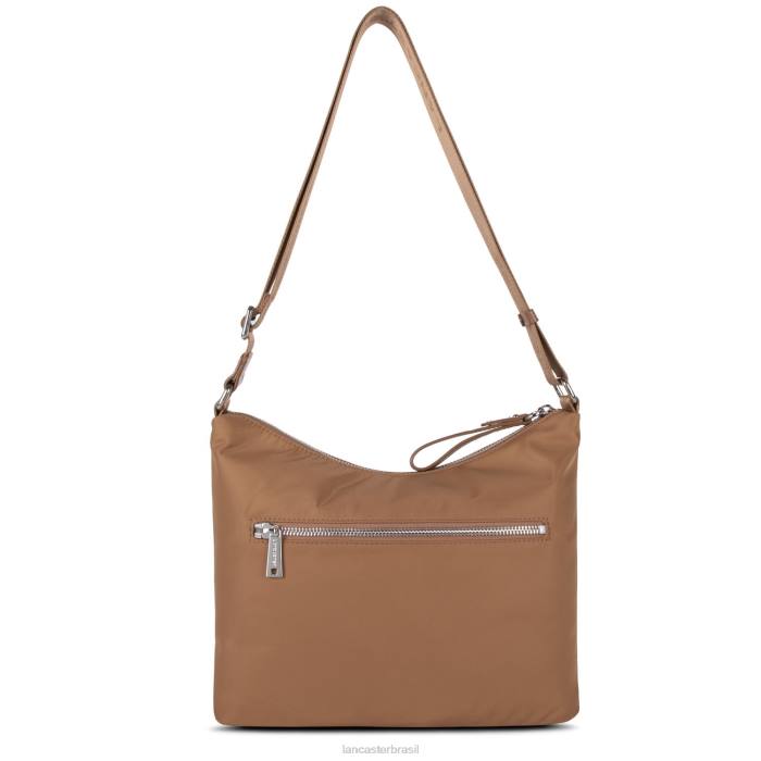 mulheres Lancaster Paris camelo bolsa crossbody básica premium RBF41782