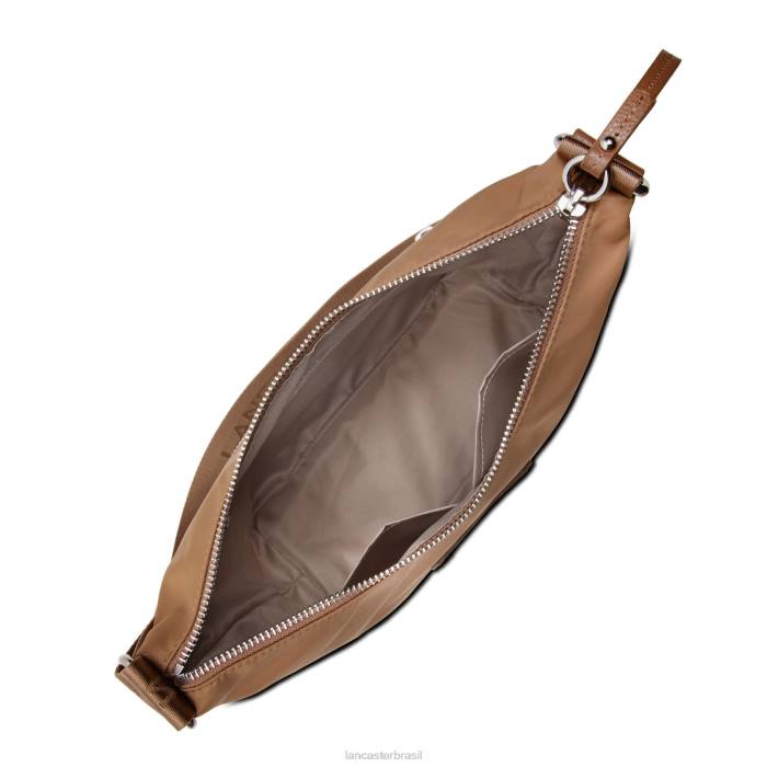mulheres Lancaster Paris camelo bolsa crossbody básica premium RBF41782