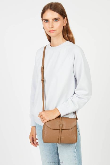 mulheres Lancaster Paris camelo bolsa crossbody duna RBF4583