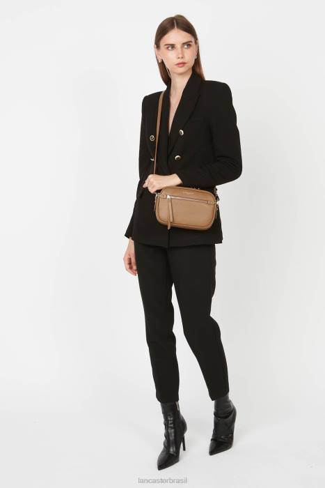 mulheres Lancaster Paris camelo bolsa crossbody firenze RBF41576