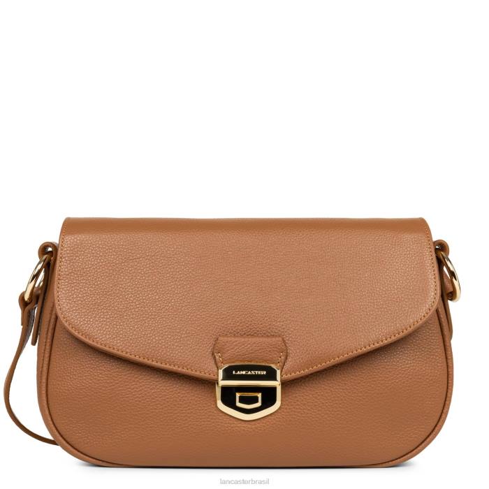 mulheres Lancaster Paris camelo bolsa crossbody grande foulonne milano RBF41419