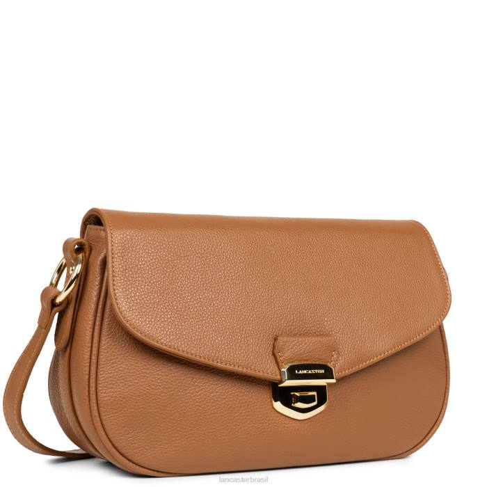 mulheres Lancaster Paris camelo bolsa crossbody grande foulonne milano RBF41419