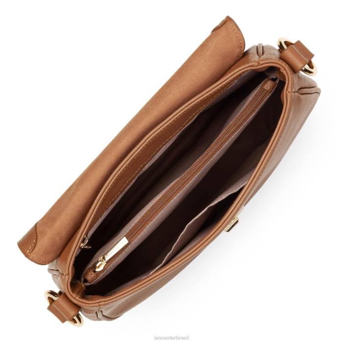 mulheres Lancaster Paris camelo bolsa crossbody grande foulonne milano RBF41419