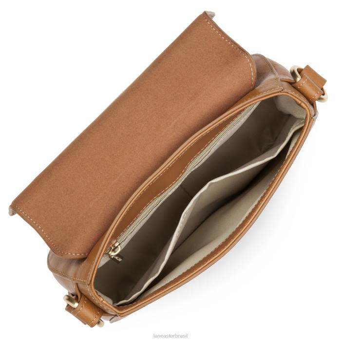 mulheres Lancaster Paris camelo bolsa crossbody legenda RBF41864
