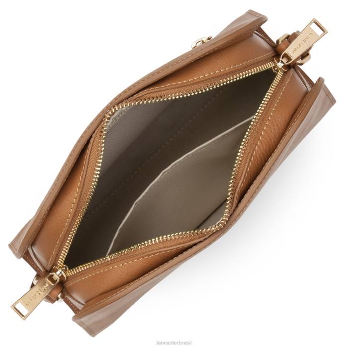 mulheres Lancaster Paris camelo bolsa crossbody legenda RBF41865