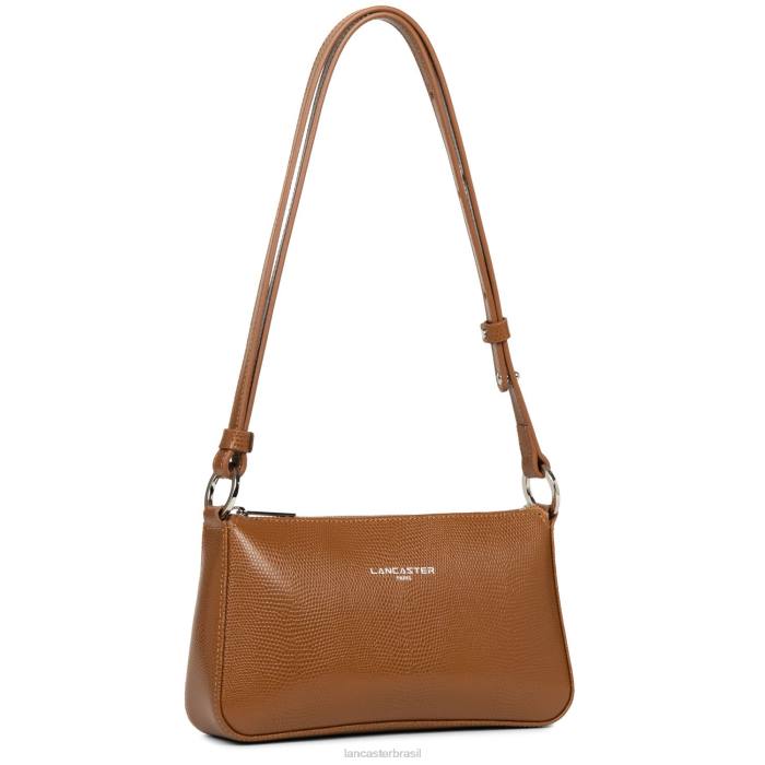 mulheres Lancaster Paris camelo bolsa crossbody lucertola RBF4273