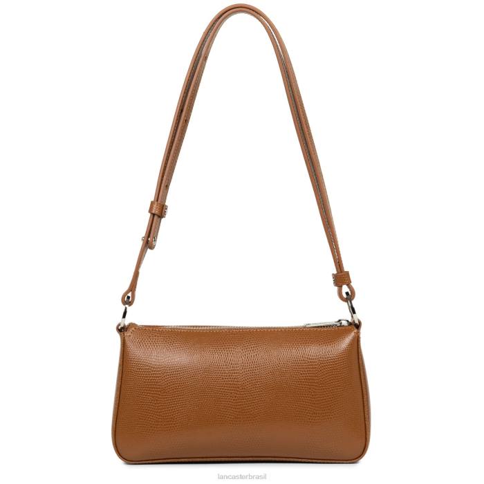 mulheres Lancaster Paris camelo bolsa crossbody lucertola RBF4273