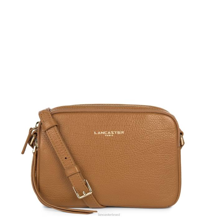mulheres Lancaster Paris camelo bolsa crossbody pequena Duna RBF41720