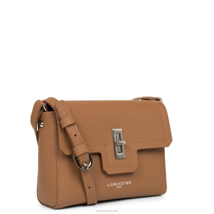 mulheres Lancaster Paris camelo bolsa crossbody pequena city mae RBF42239