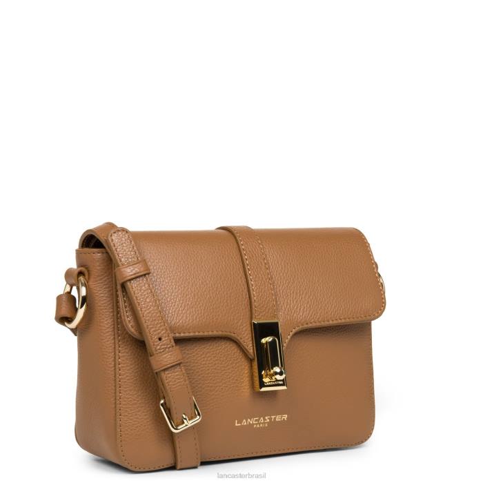 mulheres Lancaster Paris camelo bolsa crossbody pequena foulonne milano RBF41320