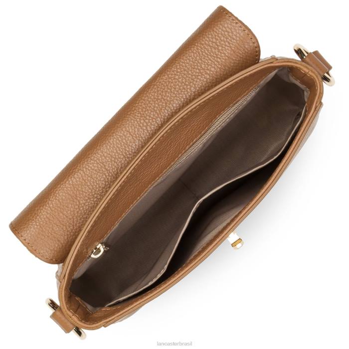 mulheres Lancaster Paris camelo bolsa crossbody pequena foulonne milano RBF41320