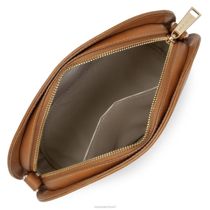 mulheres Lancaster Paris camelo bolsa crossbody pequena legenda RBF41859