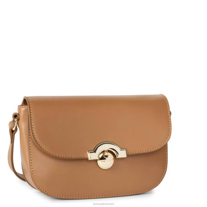 mulheres Lancaster Paris camelo bolsa crossbody pequena paris medaille RBF41494