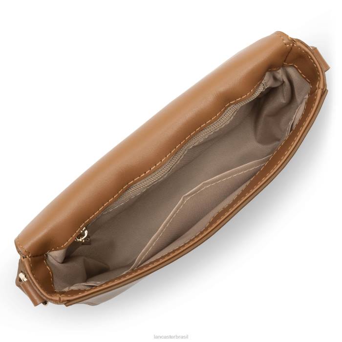 mulheres Lancaster Paris camelo bolsa crossbody pequena paris medaille RBF41494