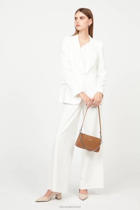 mulheres Lancaster Paris camelo bolsa crossbody pequena suave mesmo RBF41631