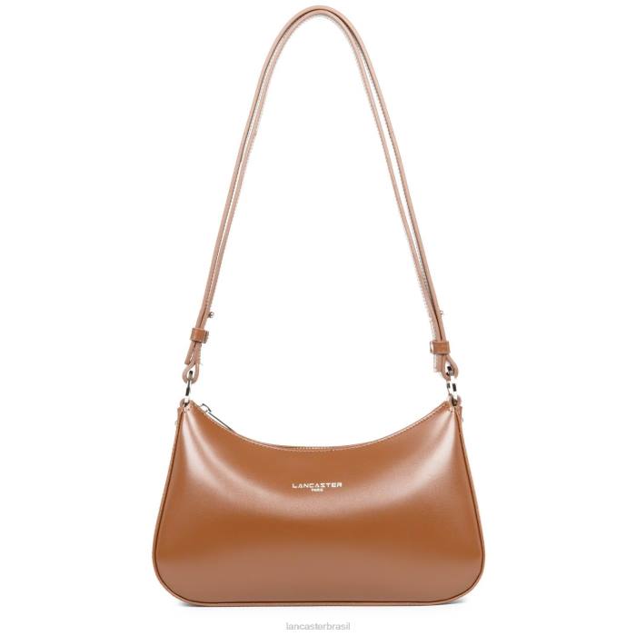 mulheres Lancaster Paris camelo bolsa crossbody suave ace RBF4397