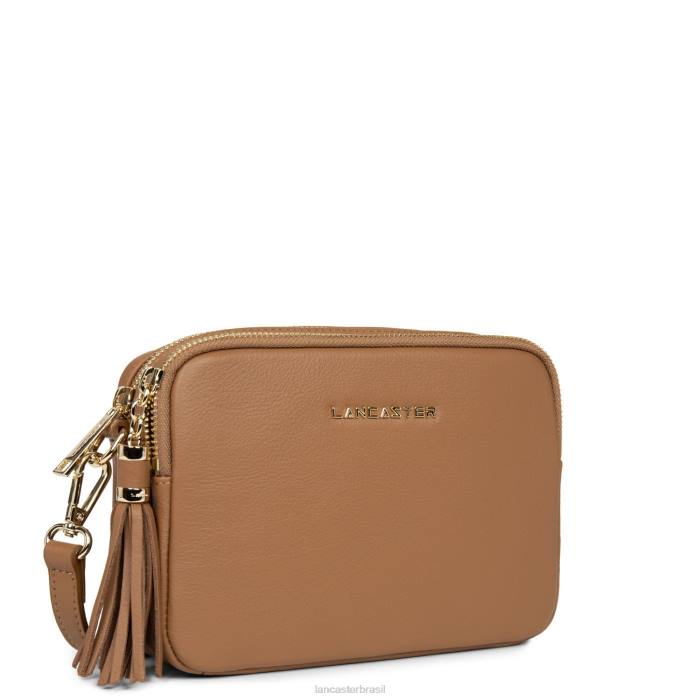 mulheres Lancaster Paris camelo bolsa tiracolo pequena mademoiselle ana RBF41982