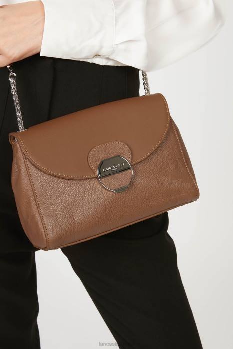 mulheres Lancaster Paris camelo bolsa tiracolo pia RBF4562