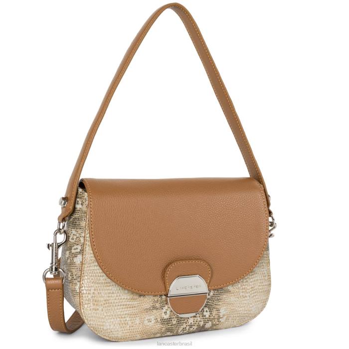 mulheres Lancaster Paris camelo iguana bolsa tiracolo pia RBF41769