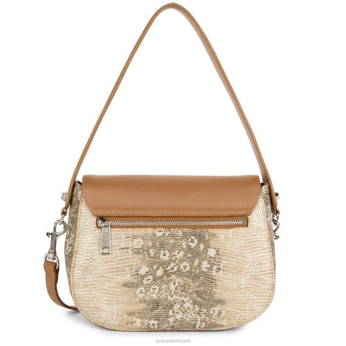 mulheres Lancaster Paris camelo iguana bolsa tiracolo pia RBF41769