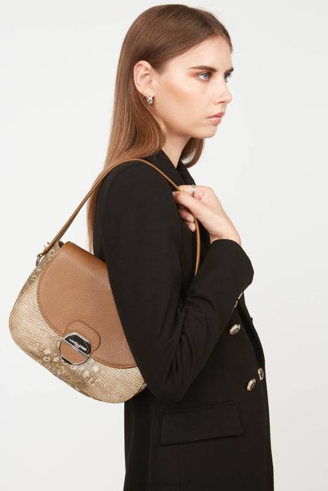 mulheres Lancaster Paris camelo iguana bolsa tiracolo pia RBF41769