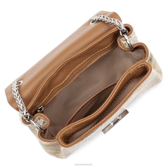 mulheres Lancaster Paris camelo iguana bolsa tiracolo pia RBF4548