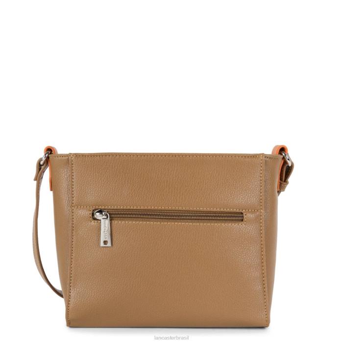mulheres Lancaster Paris camelo-natureza-laranja bolsa crossbody maia RBF41879