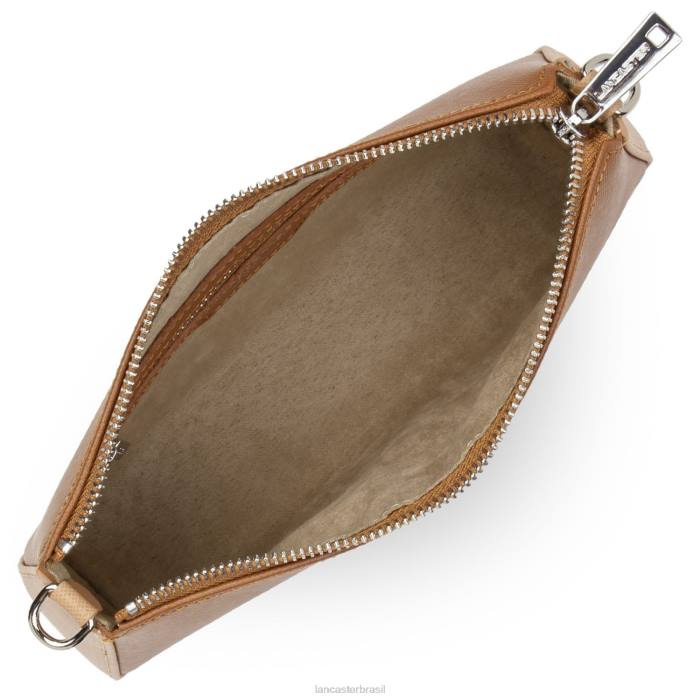 mulheres Lancaster Paris camelo-nu-vison bolsa crossbody saffiano intemporel RBF41946