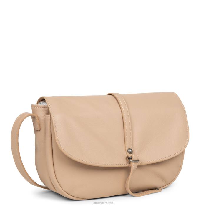 mulheres Lancaster Paris capuccino bolsa crossbody pequena macia vintage nova RBF41925