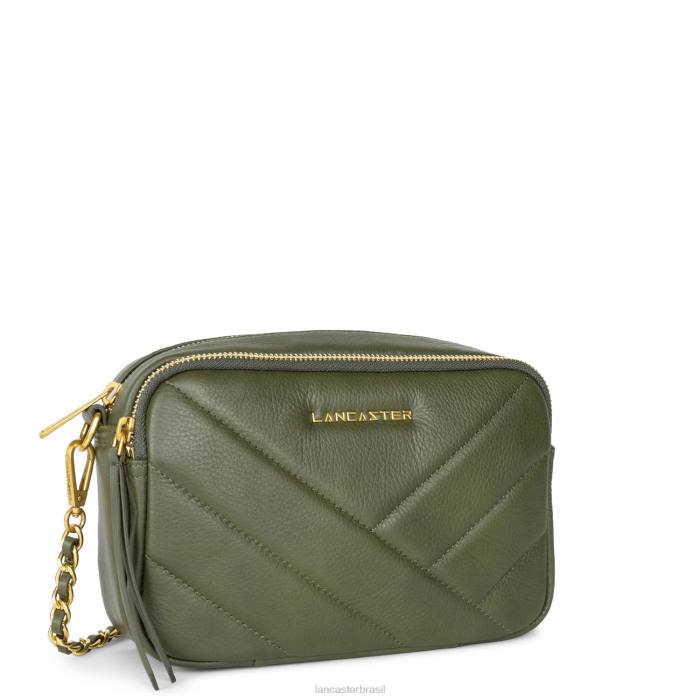mulheres Lancaster Paris caqui bolsa crossbody matelassê macio RBF41596
